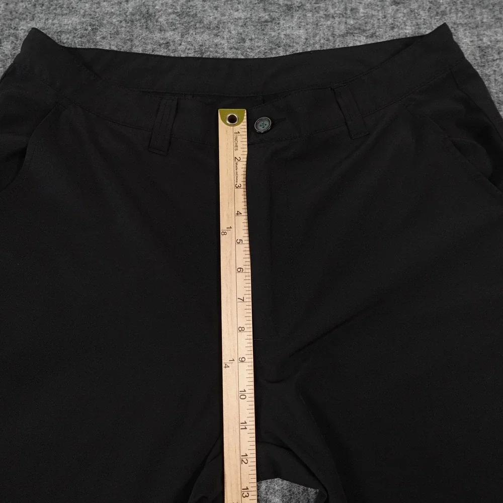 TravisMathew Dress‎ Pants Men's 34 Black Polyester Spandex Golf Casual Stretch